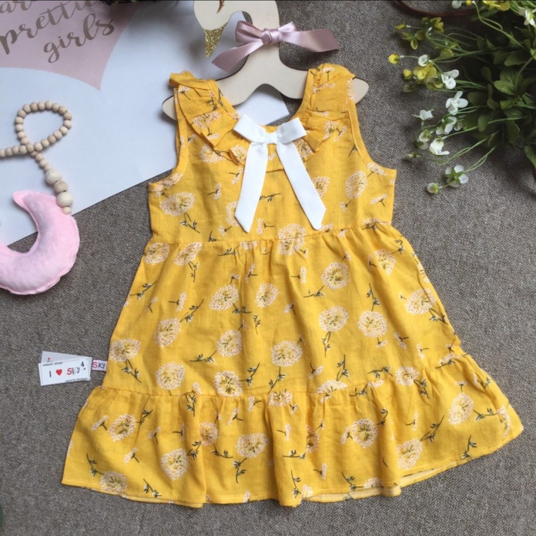 váy boi sát nách đuôi cá 2 tầng size 4 -8-